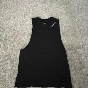 YoungLA Black Cotton Blend Tee